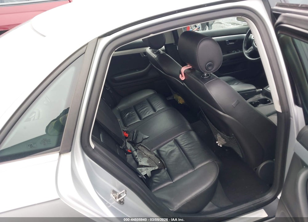2006 AUDI A4 2.0T VIN: WAUDF78E46A138830