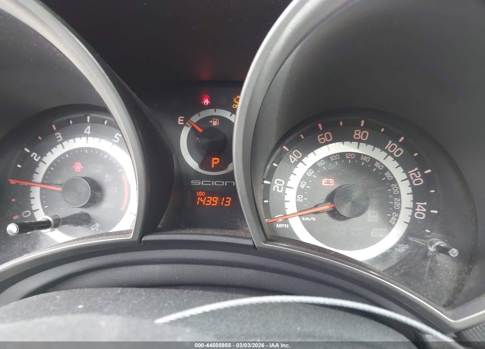 2011 SCION TC VIN: JTKJF5C70B3002365