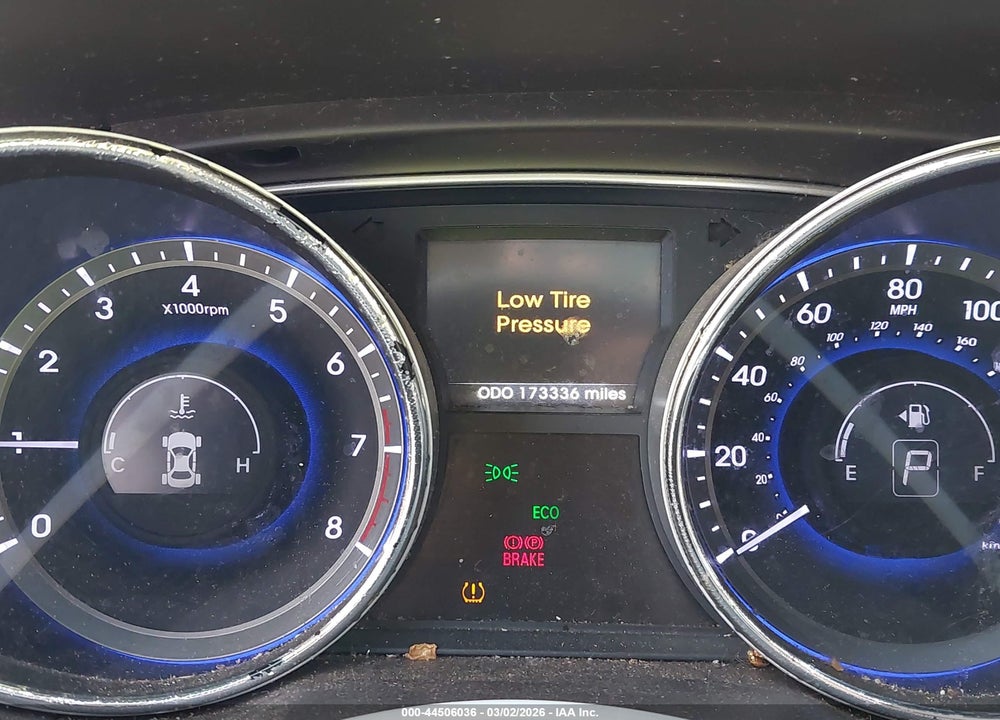 2014 HYUNDAI SONATA LIMITED VIN: 5NPEC4AC5EH901601
