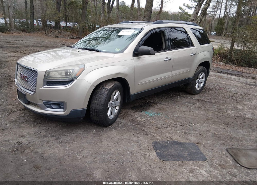 2013 GMC ACADIA SLE-1 VIN: 1GKKRNED3DJ249842