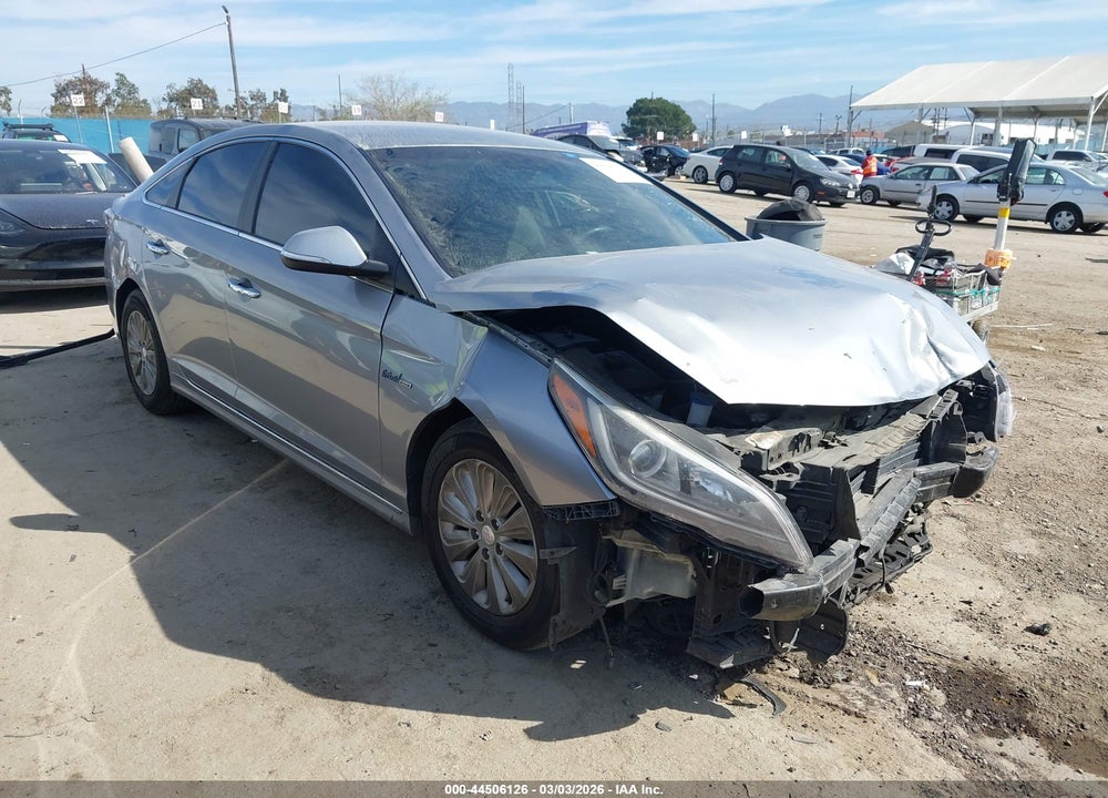 2016 HYUNDAI SONATA HYBRID SE VIN: KMHE24L1XGA012569