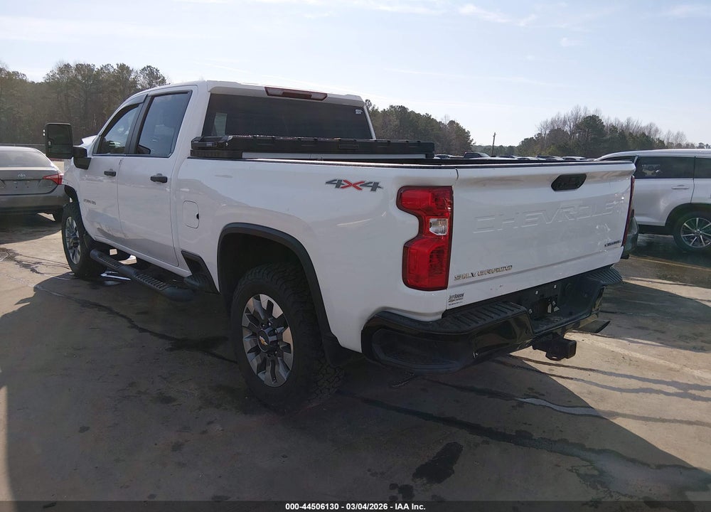 2024 CHEVROLET SILVERADO 2500HD 4WD  STANDARD BED CUSTOM VIN: 2GC4YME70R1163241