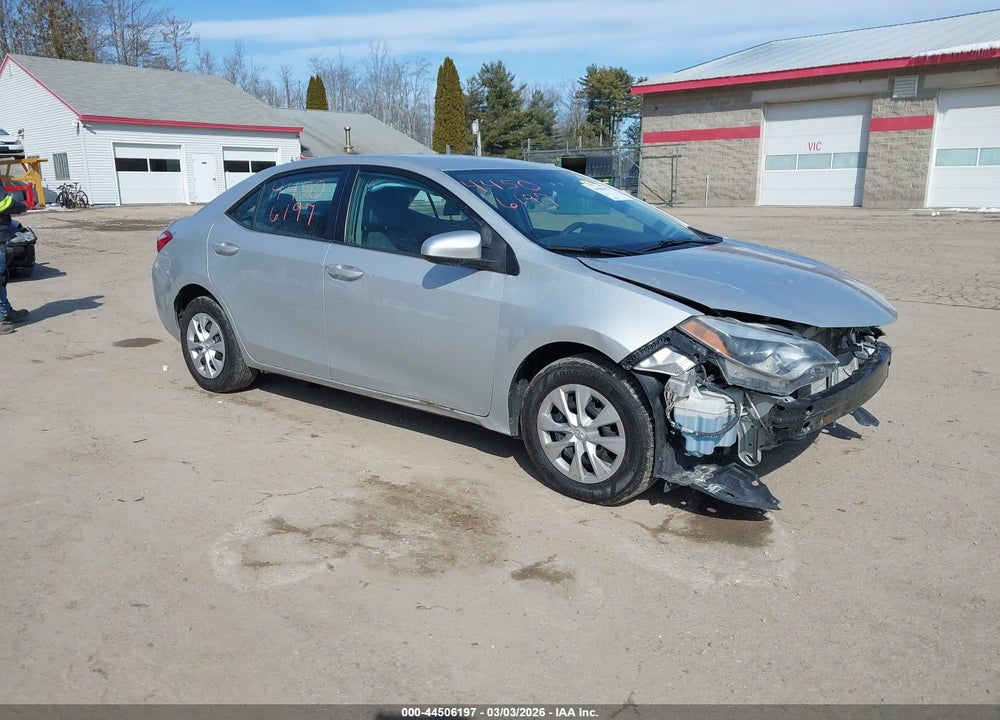 2016 TOYOTA COROLLA L VIN: 2T1BURHE1GC735197