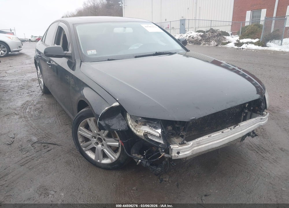 2010 AUDI A4 PREMIUM VIN: WAUBFAFL8AN058163