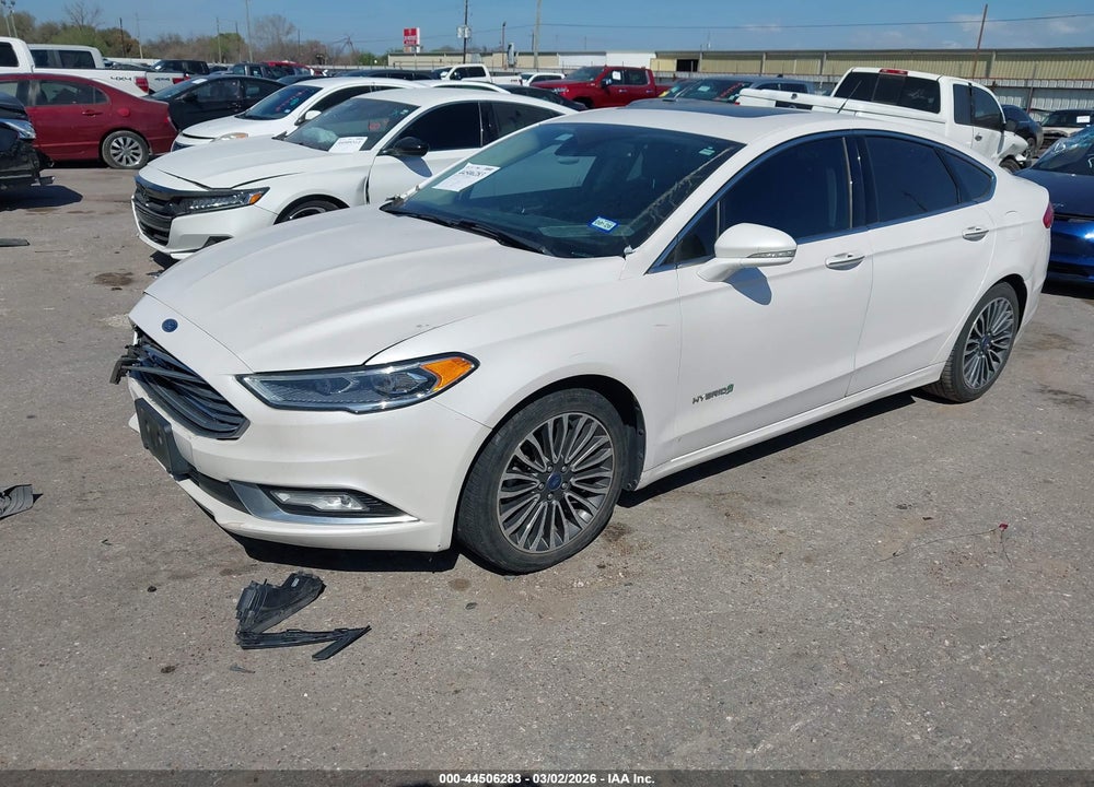 2017 FORD FUSION HYBRID TITANIUM VIN: 3FA6P0RU1HR304774