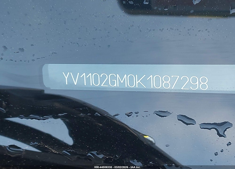 2019 VOLVO V90 T5 R-DESIGN VIN: YV1102GM0K1087298