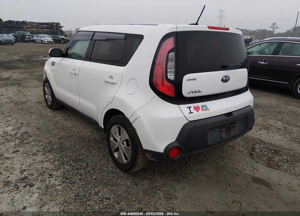 2015 KIA SOUL VIN: KNDJN2A25F7216122