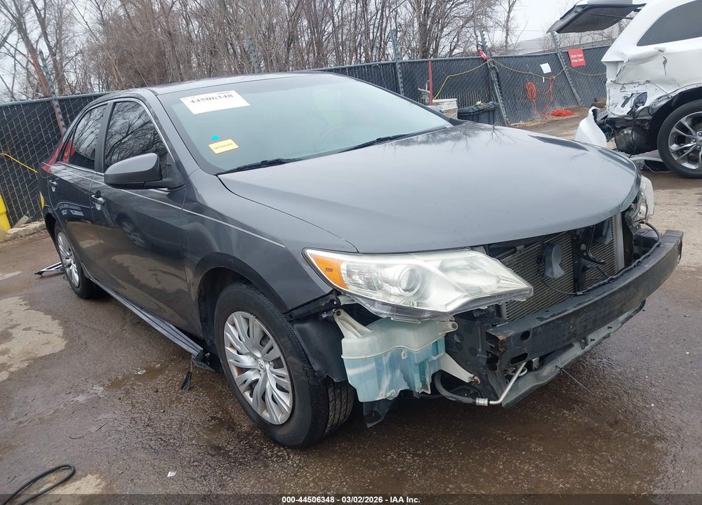 2012 TOYOTA CAMRY LE VIN: 4T4BF1FK0CR257096
