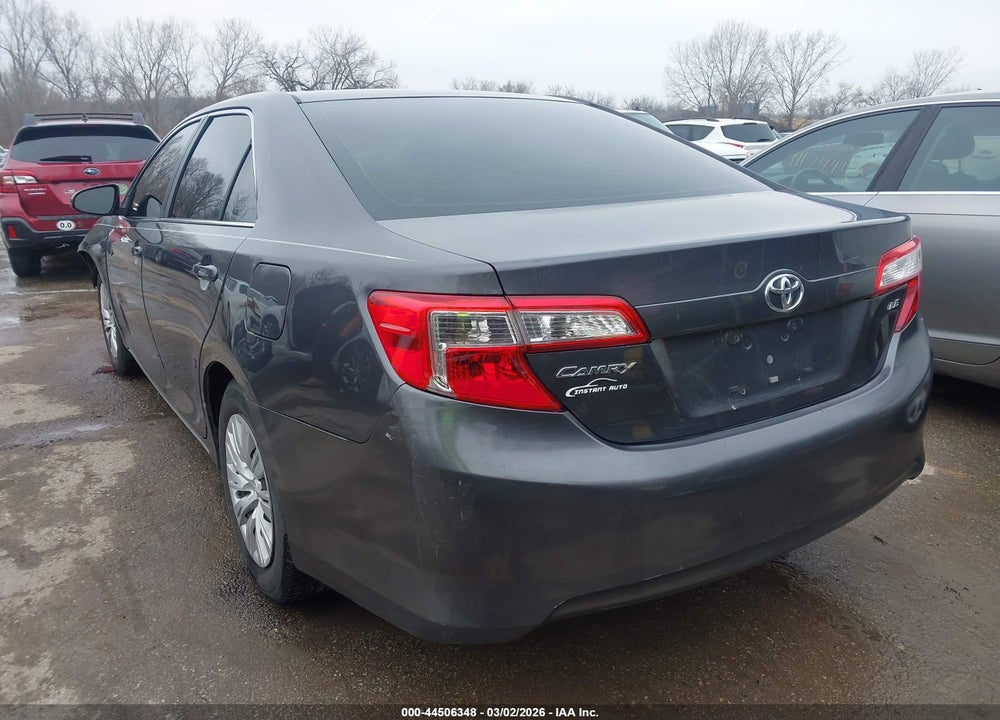 2012 TOYOTA CAMRY LE VIN: 4T4BF1FK0CR257096