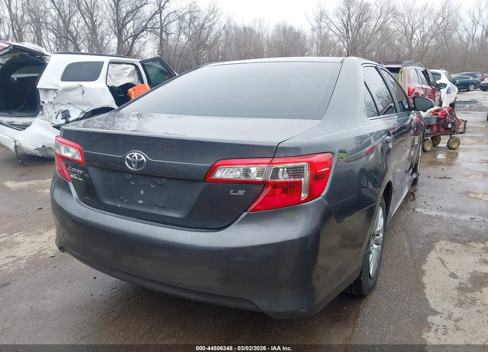 2012 TOYOTA CAMRY LE VIN: 4T4BF1FK0CR257096