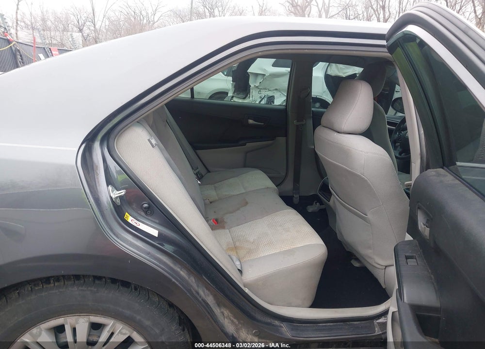 2012 TOYOTA CAMRY LE VIN: 4T4BF1FK0CR257096