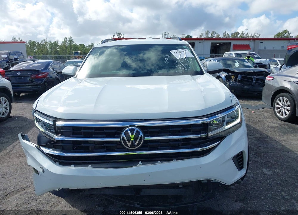 2022 VOLKSWAGEN ATLAS 3.6L V6 SE W/TECHNOLOGY VIN: 1V2WR2CA7NC524895