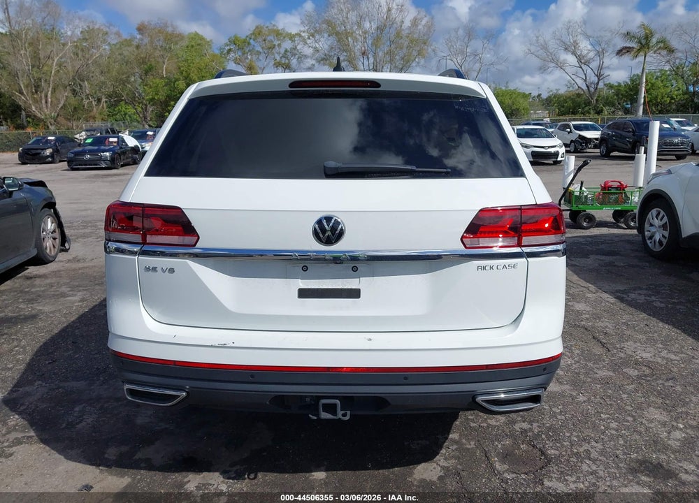 2022 VOLKSWAGEN ATLAS 3.6L V6 SE W/TECHNOLOGY VIN: 1V2WR2CA7NC524895