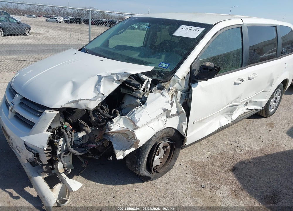 2009 DODGE GRAND CARAVAN SE VIN: 2D8HN44EX9R576071