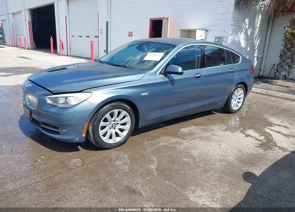 2013 BMW 550I GRAN TURISMO XDRIVE VIN: WBASP0C57DC987970