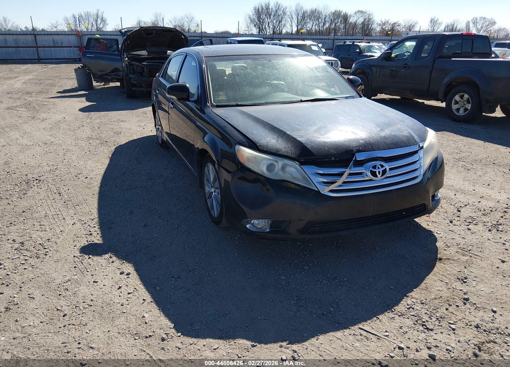 2011 TOYOTA AVALON LIMITED VIN: 4T1BK3DB7BU392627