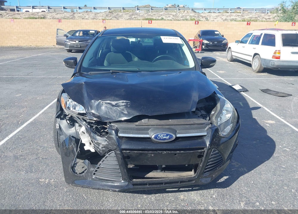 2013 FORD FOCUS SE VIN: 1FADP3F23DL254724
