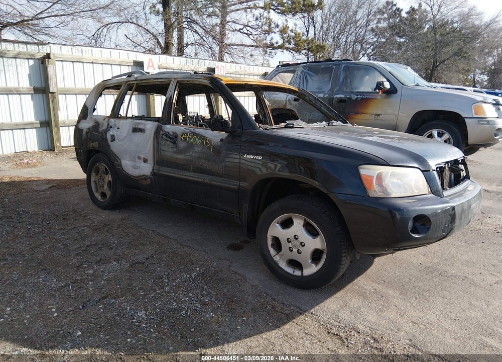 2004 TOYOTA HIGHLANDER LIMITED V6 VIN: JTEEP21A340023911