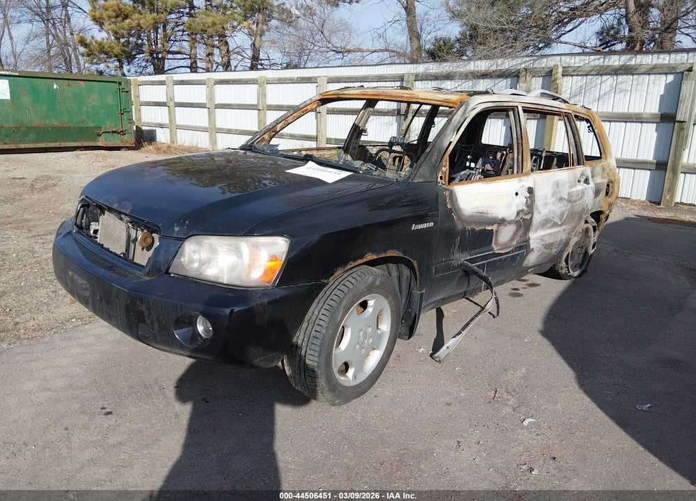 2004 TOYOTA HIGHLANDER LIMITED V6 VIN: JTEEP21A340023911