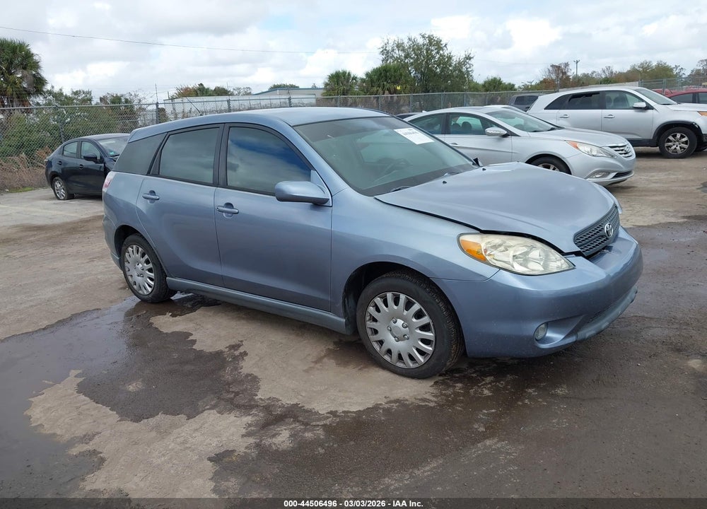 2007 TOYOTA MATRIX XR VIN: 2T1KR32E77C662442