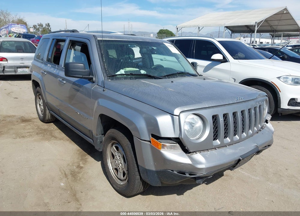 2016 JEEP PATRIOT SPORT VIN: 1C4NJPBA7GD693508