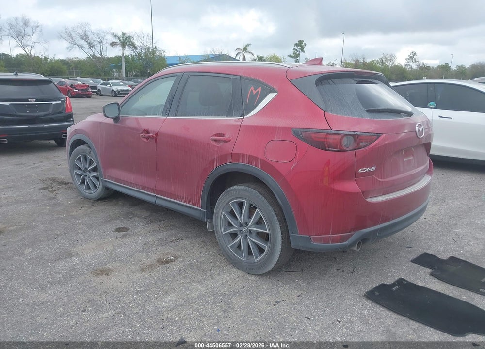 2018 MAZDA CX-5 GRAND TOURING VIN: JM3KFADM3J0366375