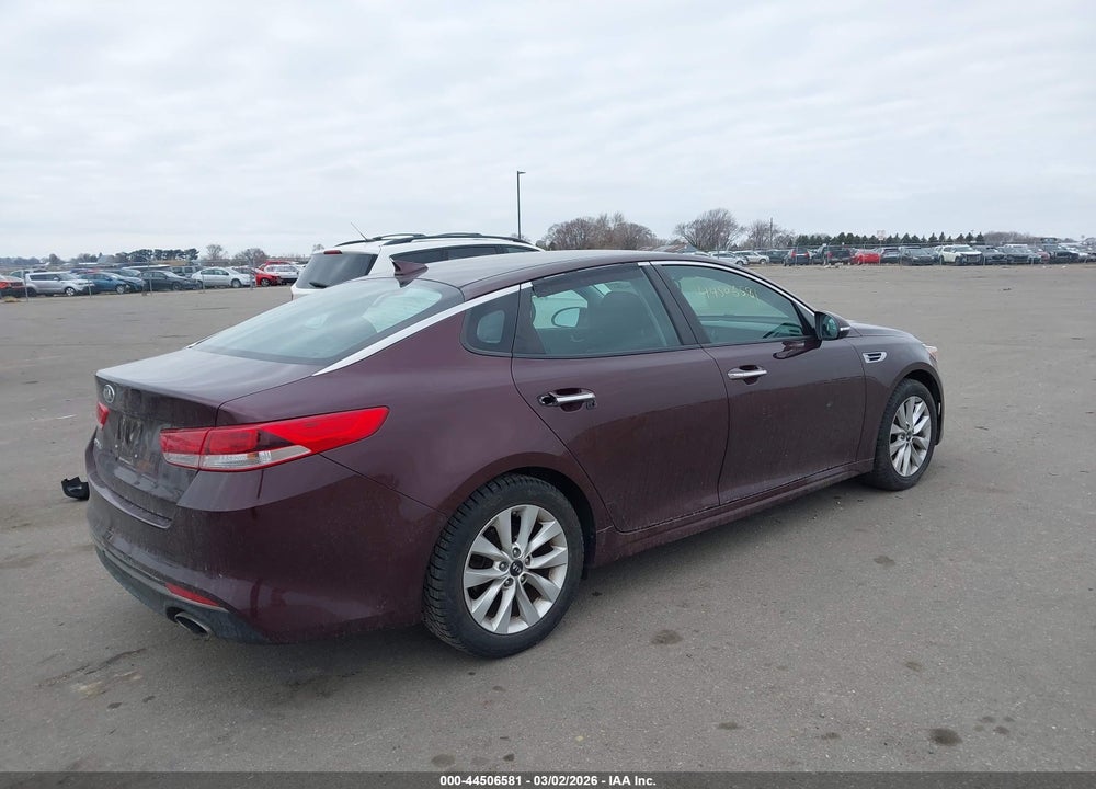 2016 KIA OPTIMA LX VIN: 5XXGT4L36GG036318