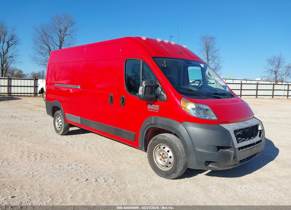 2019 RAM PROMASTER VIN: 3C6TRVDG5KE541537