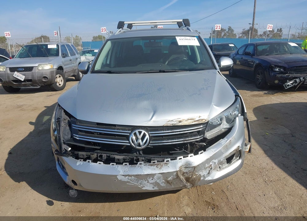 2017 VOLKSWAGEN TIGUAN 2.0T WOLFSBURG EDITION VIN: WVGRV7AX7HW506877