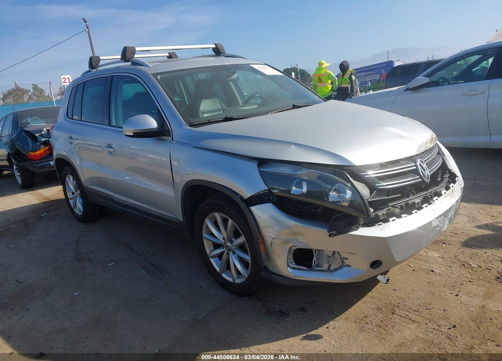 2017 VOLKSWAGEN TIGUAN 2.0T WOLFSBURG EDITION VIN: WVGRV7AX7HW506877