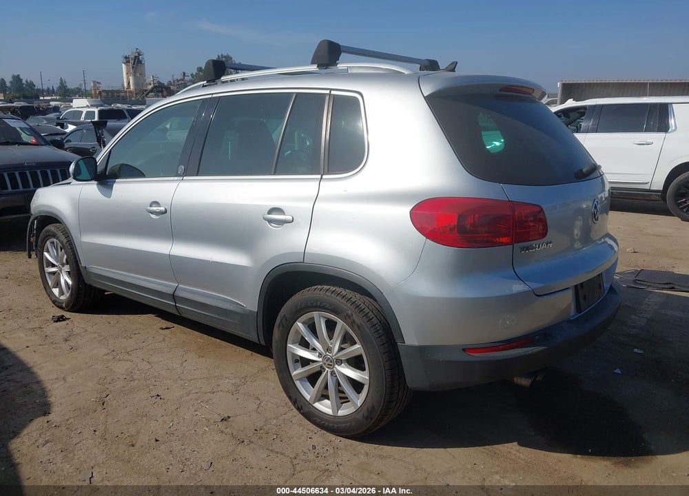 2017 VOLKSWAGEN TIGUAN 2.0T WOLFSBURG EDITION VIN: WVGRV7AX7HW506877