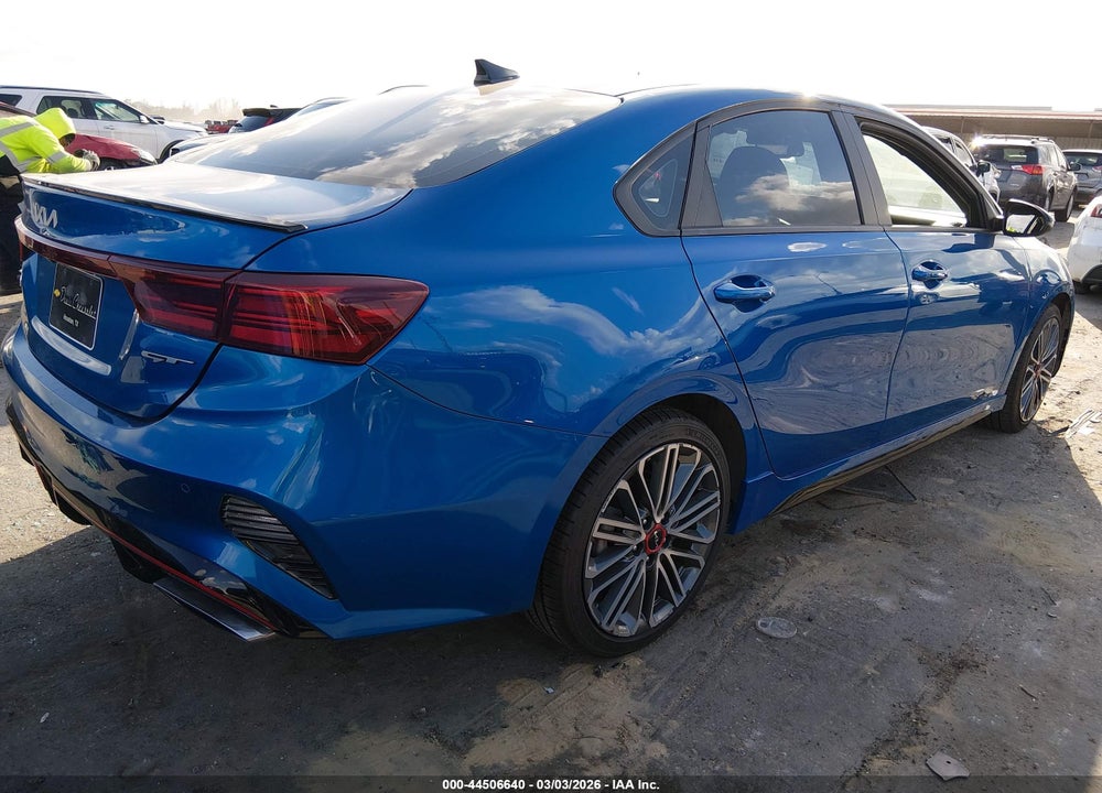 2022 KIA FORTE GT MANUAL VIN: 3KPF44AC5NE482817