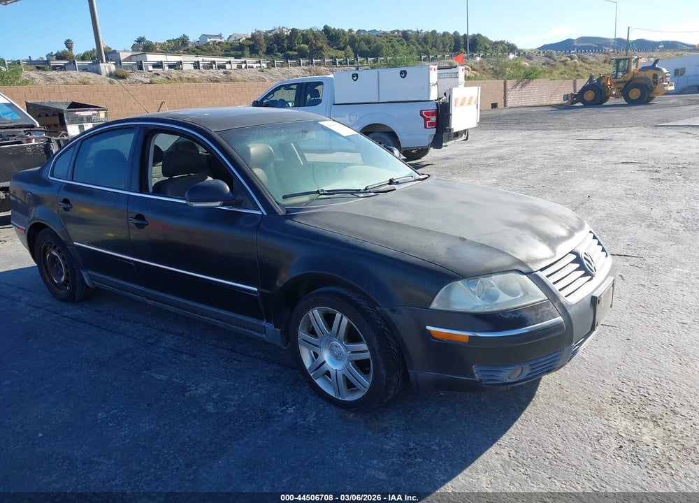 2005 VOLKSWAGEN PASSAT GLS 1.8T VIN: WVWAD63B75P031091