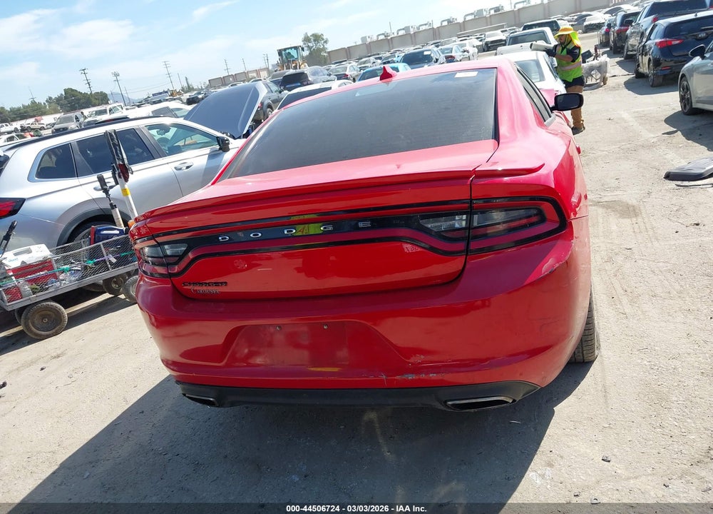 2015 DODGE CHARGER SXT VIN: 2C3CDXHGXFH925552