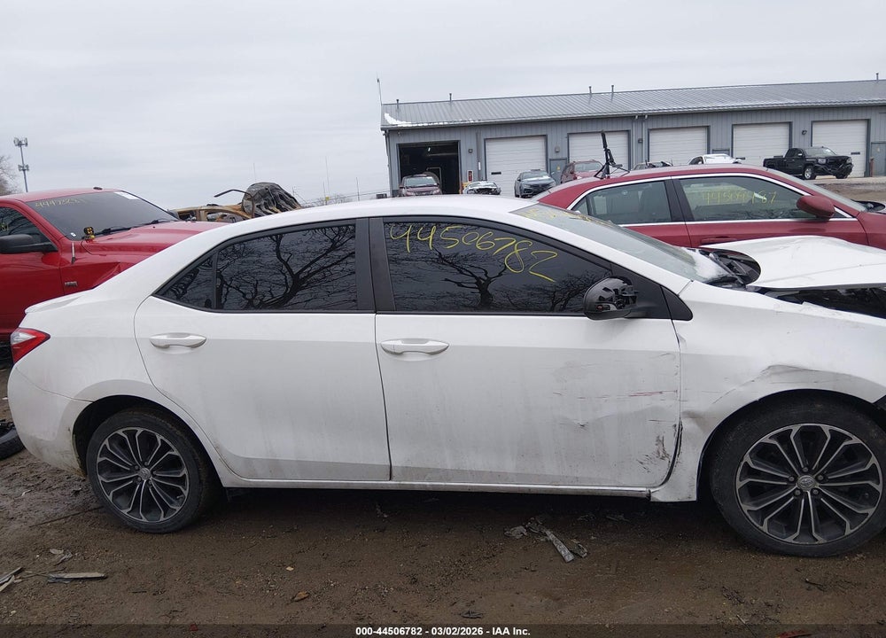 2015 TOYOTA COROLLA S PLUS VIN: 2T1BURHE8FC349374