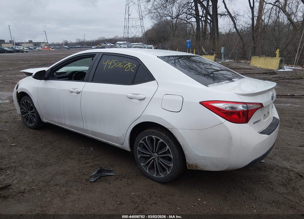2015 TOYOTA COROLLA S PLUS VIN: 2T1BURHE8FC349374