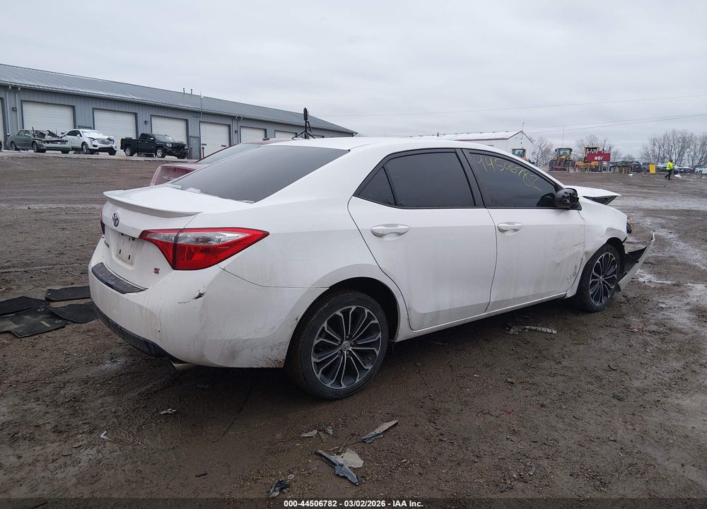 2015 TOYOTA COROLLA S PLUS VIN: 2T1BURHE8FC349374