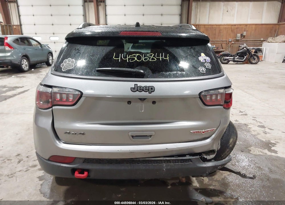 2019 JEEP COMPASS TRAILHAWK 4X4 VIN: 3C4NJDDBXKT752512