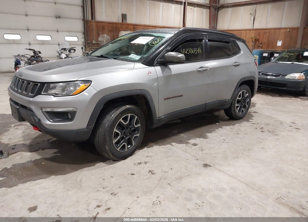 2019 JEEP COMPASS TRAILHAWK 4X4 VIN: 3C4NJDDBXKT752512