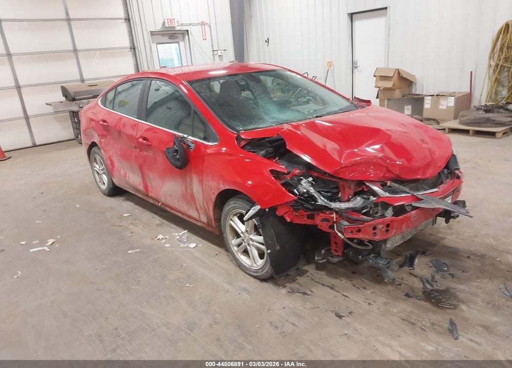 2017 CHEVROLET CRUZE LT AUTO VIN: 1G1BE5SM5H7195645