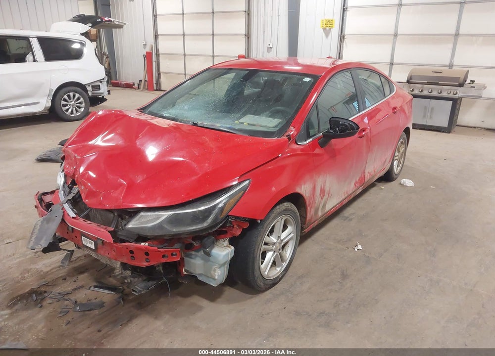 2017 CHEVROLET CRUZE LT AUTO VIN: 1G1BE5SM5H7195645