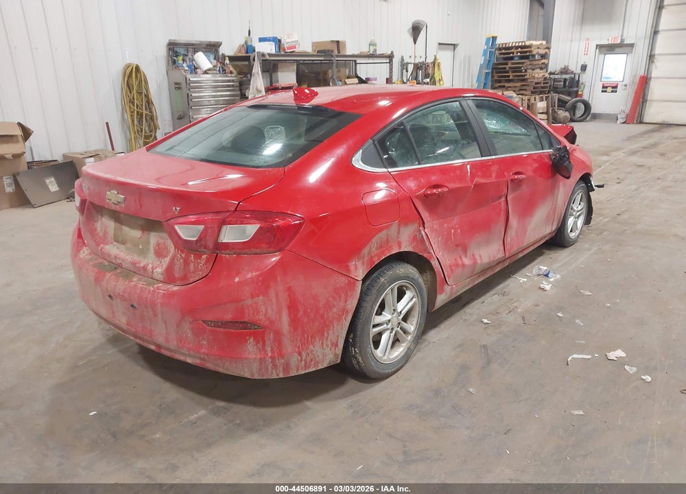 2017 CHEVROLET CRUZE LT AUTO VIN: 1G1BE5SM5H7195645