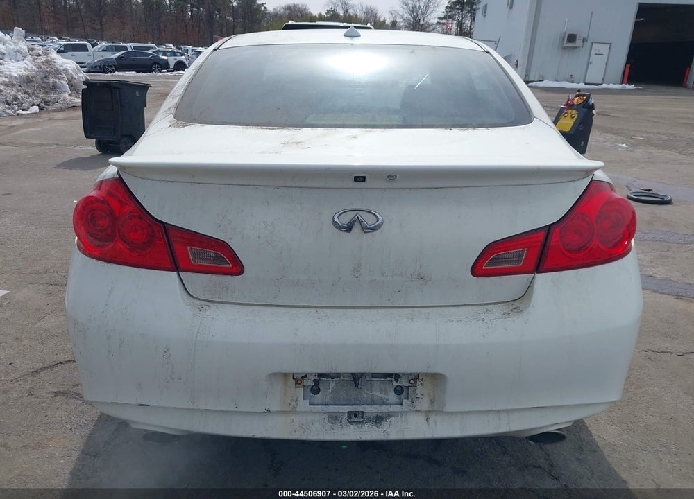 2011 INFINITI G25X VIN: JN1DV6AR2BM653253