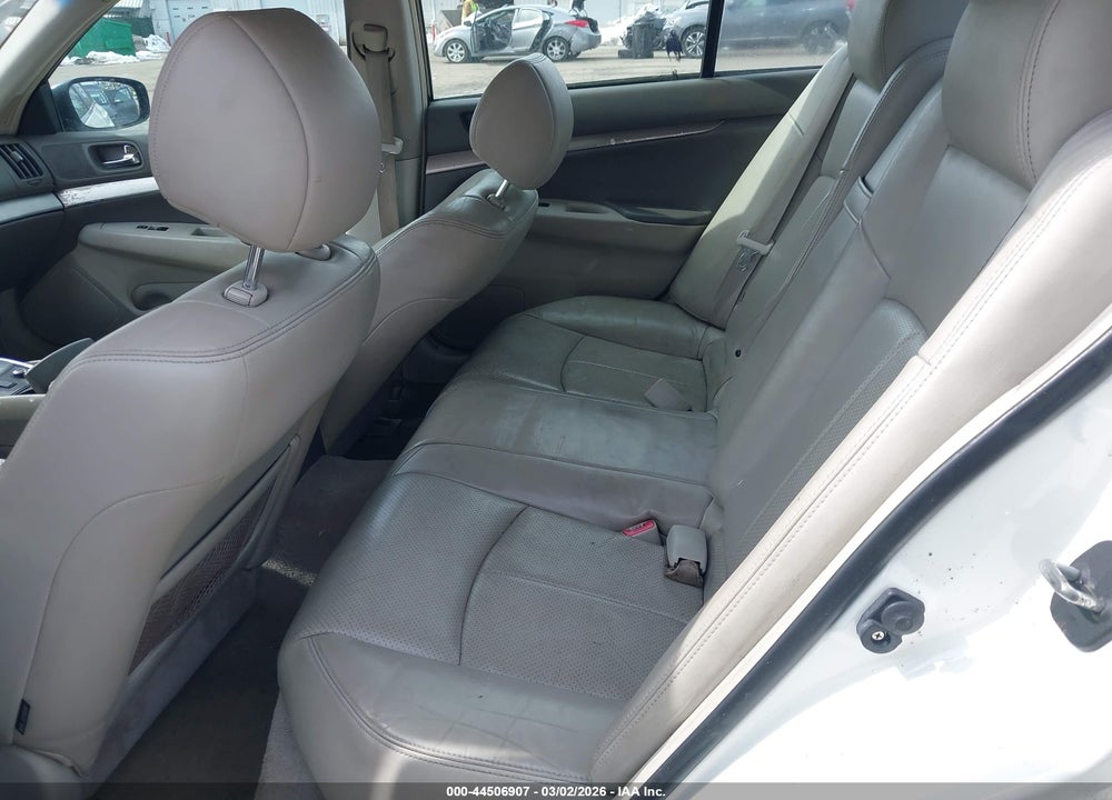 2011 INFINITI G25X VIN: JN1DV6AR2BM653253