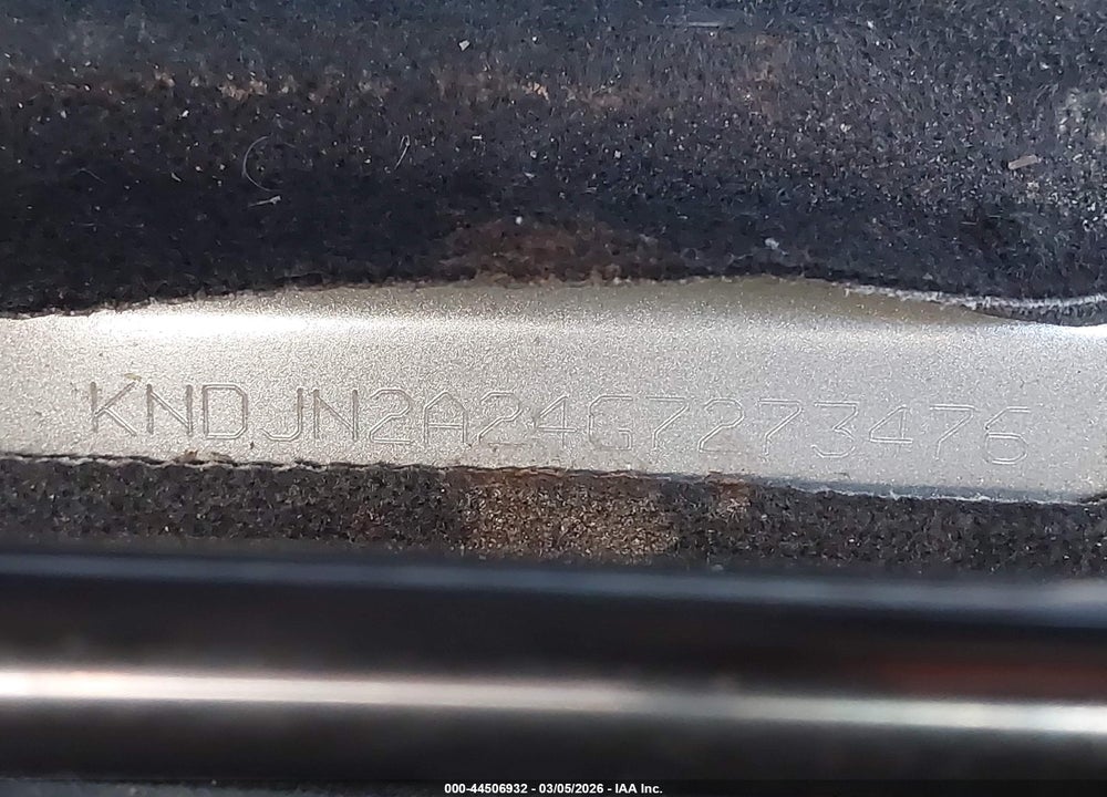 2016 KIA SOUL VIN: KNDJN2A24G7273476
