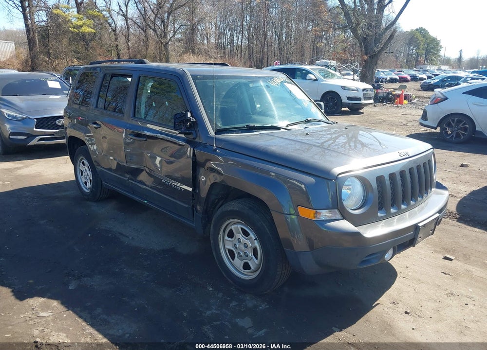 2016 JEEP PATRIOT SPORT VIN: 1C4NJPBA6GD719869