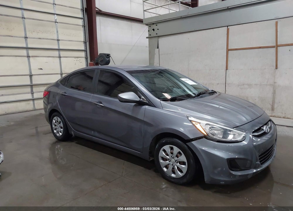 2017 HYUNDAI ACCENT SE VIN: KMHCT4AEXHU272562