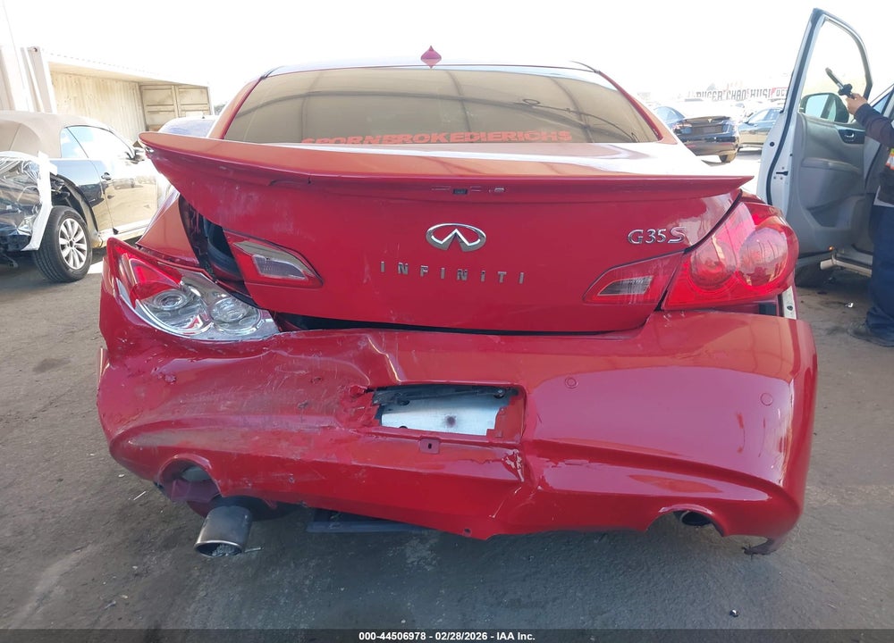 2007 INFINITI G35 JOURNEY VIN: JNKBV61E07M711772