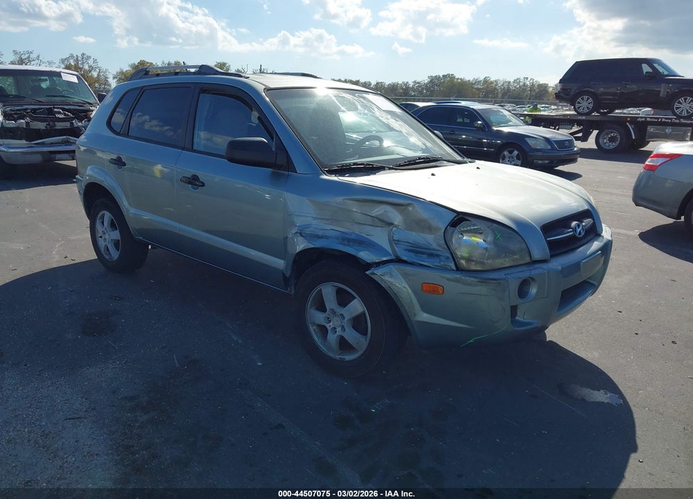 2008 HYUNDAI TUCSON GLS VIN: KM8JM12B88U733958