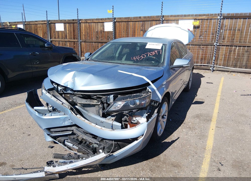 2015 CHEVROLET IMPALA 2LT VIN: 1G1125S36FU124836